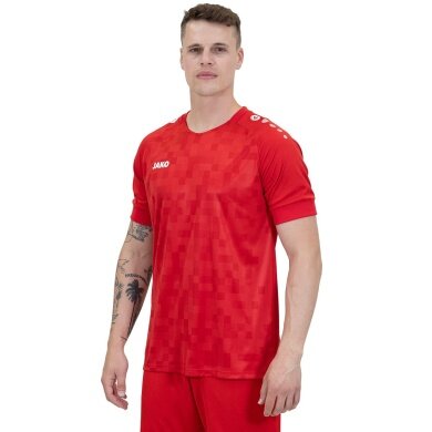 JAKO Sport T-shirt Jersey Pixel (breathable, quick-drying) red Men