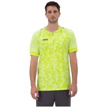 JAKO Sport T-shirt Jersey Pixel (breathable, quick-drying) yellow Men