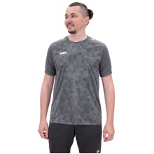 JAKO Sport T-shirt Jersey Pixel (breathable, quick-drying) dark grey Men