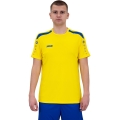 JAKO Sport T-shirt Jersey Power (Polyester Interlock, durable) yellow/royal blue Men