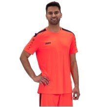 JAKO Sport T-shirt Jersey Power (Polyester Interlock, durable) orange/navy blue Men