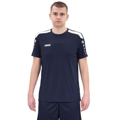 JAKO Sport T-shirt Jersey Power (Polyester Interlock, durable) navy blue Men