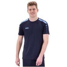 JAKO Sport T-shirt Jersey Power (Polyester Interlock, durable) navy blue/sky blue Men