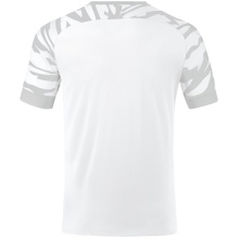 JAKO Sport T-shirt Jersey Wild (Polyester-Stretch-Jersey) white/silver grey Men