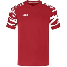 JAKO Sport T-shirt Jersey Wild (Polyester-Stretch-Jersey) red/white Men