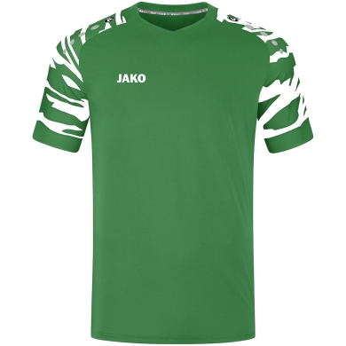 JAKO Sport T-shirt Jersey Wild (Polyester-Stretch-Jersey) green/white Men