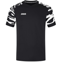 JAKO Sport T-shirt Jersey Wild (Polyester-Stretch-Jersey) black/white Men