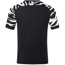 JAKO Sport T-shirt Jersey Wild (Polyester-Stretch-Jersey) black/white Men