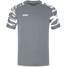 JAKO Sport T-shirt Jersey Wild (Polyester-Stretch-Jersey) dark grey/white Men