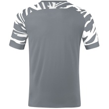 JAKO Sport T-shirt Jersey Wild (Polyester-Stretch-Jersey) dark grey/white Men