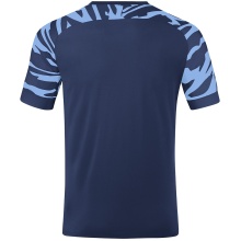 JAKO Sport T-shirt Jersey Wild (Polyester-Stretch-Jersey) navy blue/sky blue Men