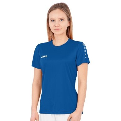 JAKO Sport-Shirt Jersey Team Short Sleeve (100% Polyester) Royal Blue Women