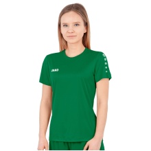 JAKO Sport Shirt Team Short Sleeve (100% Polyester) Green Women