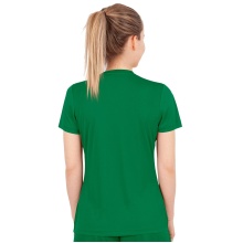 JAKO Sport Shirt Team Short Sleeve (100% Polyester) Green Women