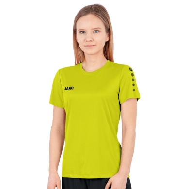 JAKO Sport-Shirt Jersey Team Short Sleeve (100% Polyester) Lime Green Women