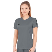 JAKO Sport Shirt Team Short Sleeve (100% Polyester) Dark Grey Women