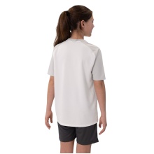 JAKO Sport T-shirt Iconic (Polyester Micro Mesh) white/light grey/charcoal grey children