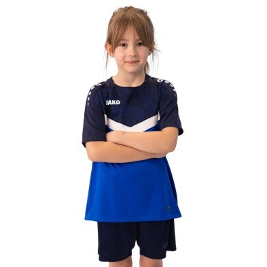 JAKO Sport T-shirt Iconic (Polyester Micro Mesh) royal blue/navy blue Kids