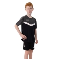 JAKO Sport T-shirt Iconic (Polyester Micro Mesh) black/anthracite grey children