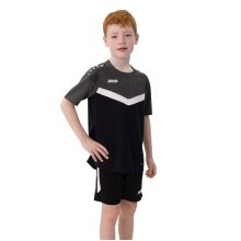 JAKO Sport T-shirt Iconic (Polyester Micro Mesh) black/anthracite grey children