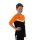 JAKO Sport T-shirt Iconic (Polyester Micro Mesh) black/neon orange children