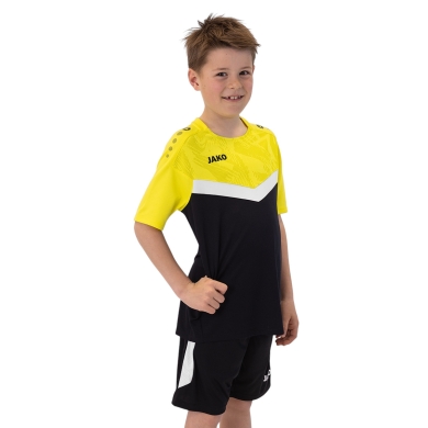 JAKO Sport T-shirt Iconic (Polyester Micro Mesh) black/yellow Kids