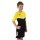 JAKO Sport T-shirt Iconic (Polyester Micro Mesh) black/yellow Kids