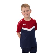 JAKO Sport T-shirt Iconic (Polyester Micro Mesh) navy/red Kids