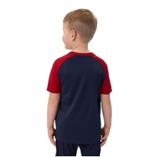 JAKO Sport T-shirt Iconic (Polyester Micro Mesh) navy/red Kids