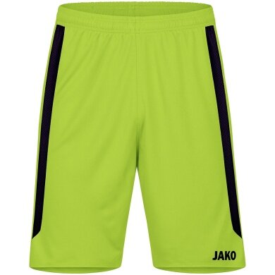 JAKO Sports Shorts Power (Polyester Interlock, elastic, quick-drying) short neon green Children