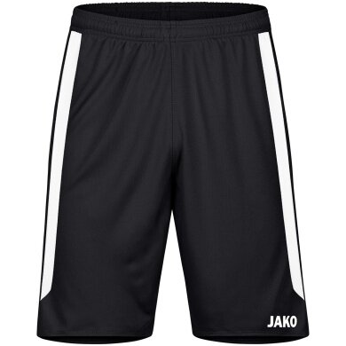 JAKO Sports Trousers Power (Polyester Interlock, elastic, quick-drying) short black Kids