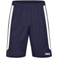 JAKO Sports Pants Power (Polyester Interlock, elastic, quick-drying) short navy blue Kids