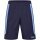 JAKO Sports Shorts Power (Polyester Interlock, elastic, quick-drying) short navy blue/sky blue Children