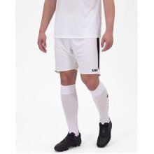 JAKO Sports Trousers Power (Polyester Interlock, elastic, quick-drying) short white Men