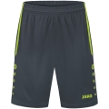 JAKO Sports Shorts Allround (Polyester Interlock, Without Inner Slip) short anthracite gray/lemon Men