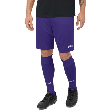 JAKO Sports Shorts Short Manchester 2.0 without Inner Slip Purple Men