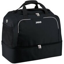 JAKO Sports Bag Classico with Bottom Compartment Bambini 24 Litres Black