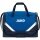 JAKO Sports Bag Iconic with Bottom Compartment (Size L - 85 Litres) Royal Blue/Navy Blue - 65x30x44cm