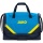 JAKO Sports Bag Iconic with Bottom Compartment (Size L - 85 Litres) Blue/Navy Yellow - 65x30x44cm