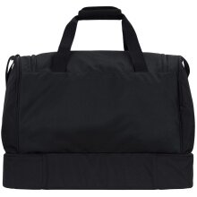 JAKO Sports Bag Iconic with Bottom Compartment (Size S - 30 Litres) Black - 45x24x37cm