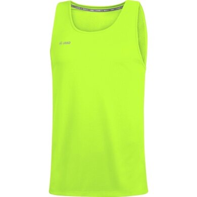 JAKO Running Tank Top Run 2.0 (sleeveless) neon green Men