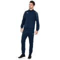 JAKO Polyester Classico Training Suit (Jacket and Trousers, 100% Polyester) Navy Blue Men