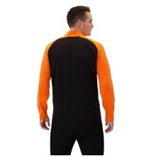 JAKO Polyester Tracksuit Iconic (Jacket and Trousers, sporty cut) black/orange men's