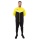 JAKO Polyester Training Suit Iconic (Jacket and Trousers, sporty cut) black/yellow Men's