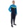 JAKO Polyester Tracksuit Iconic (Jacket and Trousers, sporty cut) navy blue/light blue/yellow Men's