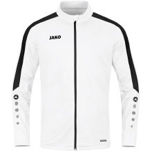 JAKO Training Suit Polyester Power (Jacket and Trousers) White/Black Men