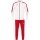 JAKO Training Suit Polyester Power (Jacket and Trousers) White/Red Men