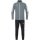 JAKO Training Suit Polyester Power (Jacket and Trousers) Dark Grey/Black Men