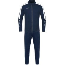 JAKO Training Suit Polyester Power (Jacket and Trousers) Navy Blue Men