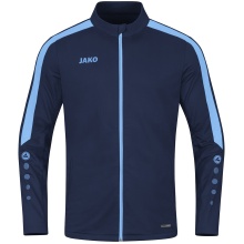 JAKO Training Suit Polyester Power (Jacket and Trousers) Navy Blue/Sky Blue Men